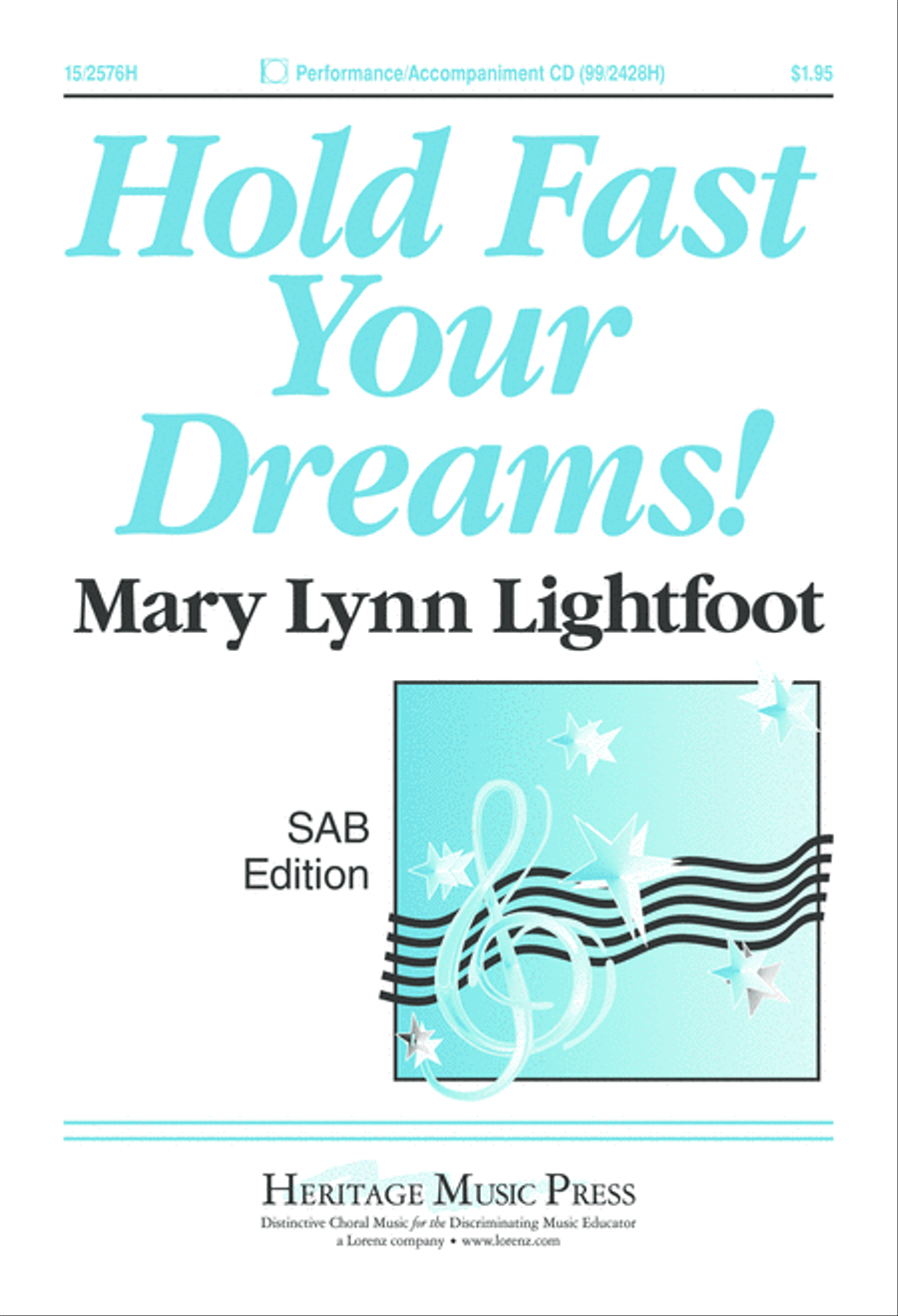 Hold Fast Your Dreams! Hold Fast Your Dreams! 3-Part scores gallery preview page 1