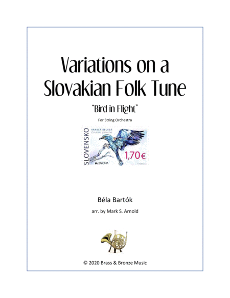 Variations on a Slovakian Folk Tune image number null