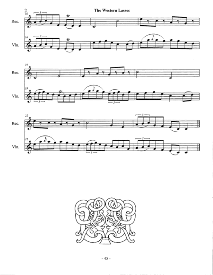 Lastly Lasses (8 Duos) Set of Parts scores gallery preview page 3