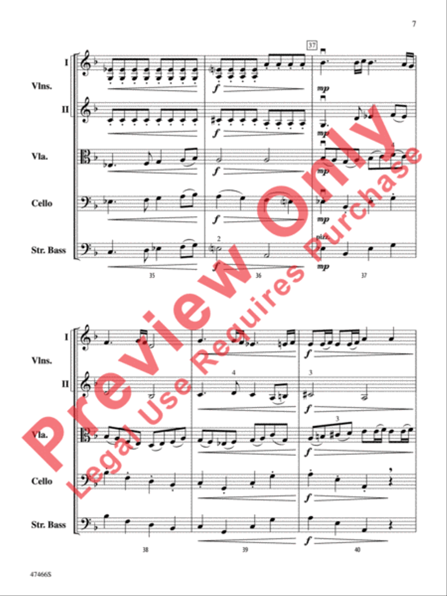 Ante Meridian String Orchestra scores gallery preview page 8