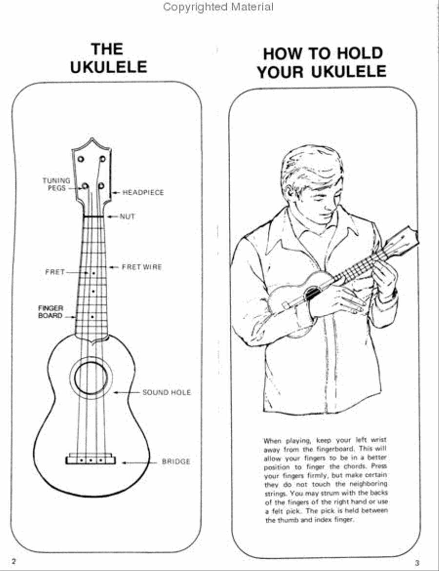 Ukulele Chord Dictionary Ukulele scores gallery preview page 2