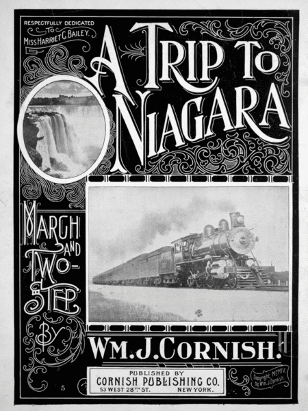 A Trip to Niagara. March and Two-Step