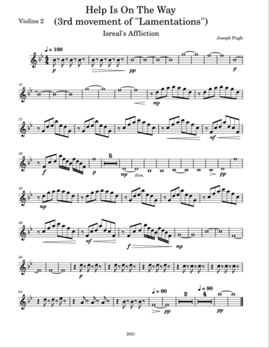 Symphony No.2 Symphony No.2 Full Orchestra scores gallery preview page 2
