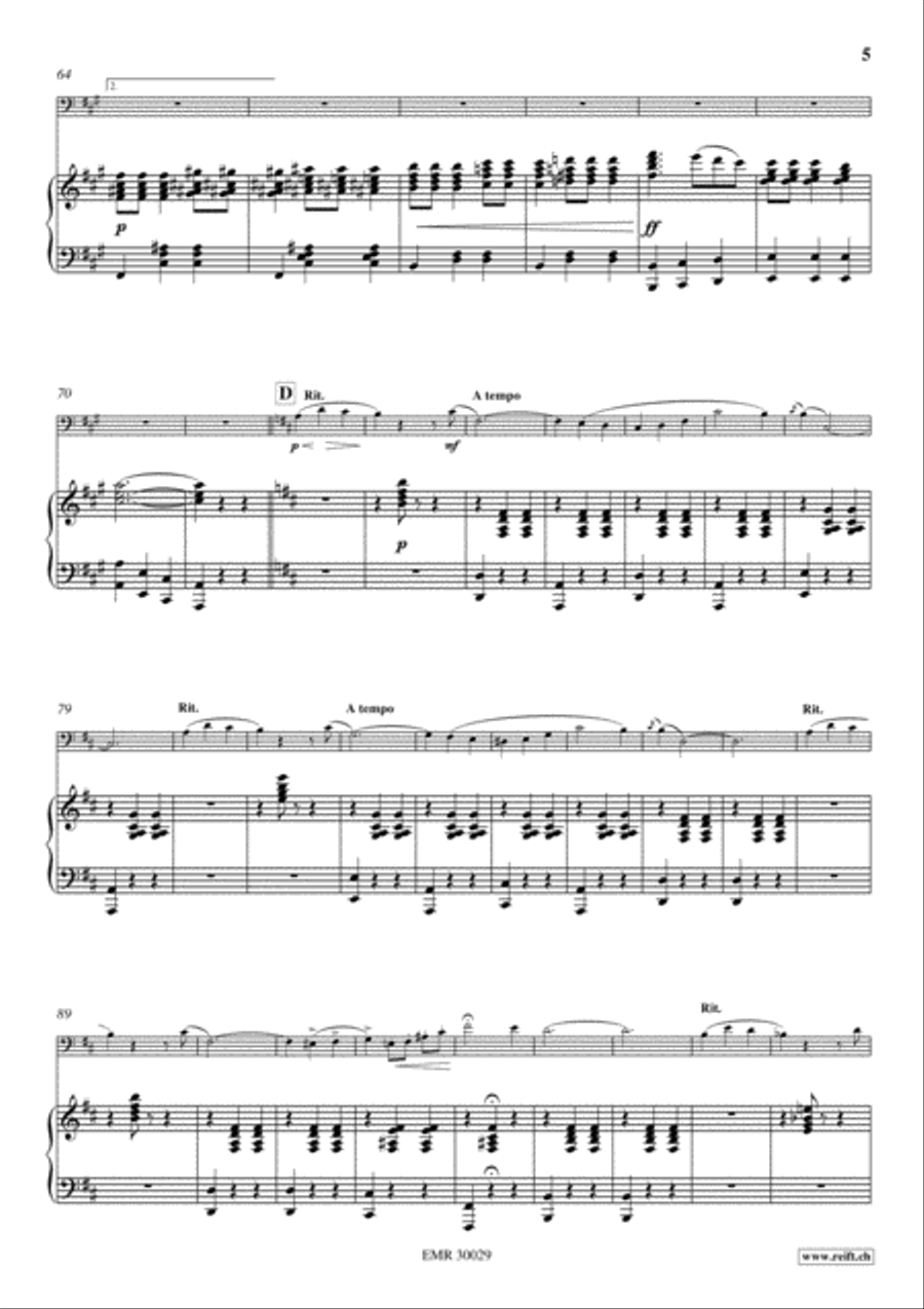 Love's Enchantment Bassoon Solo scores gallery preview page 5