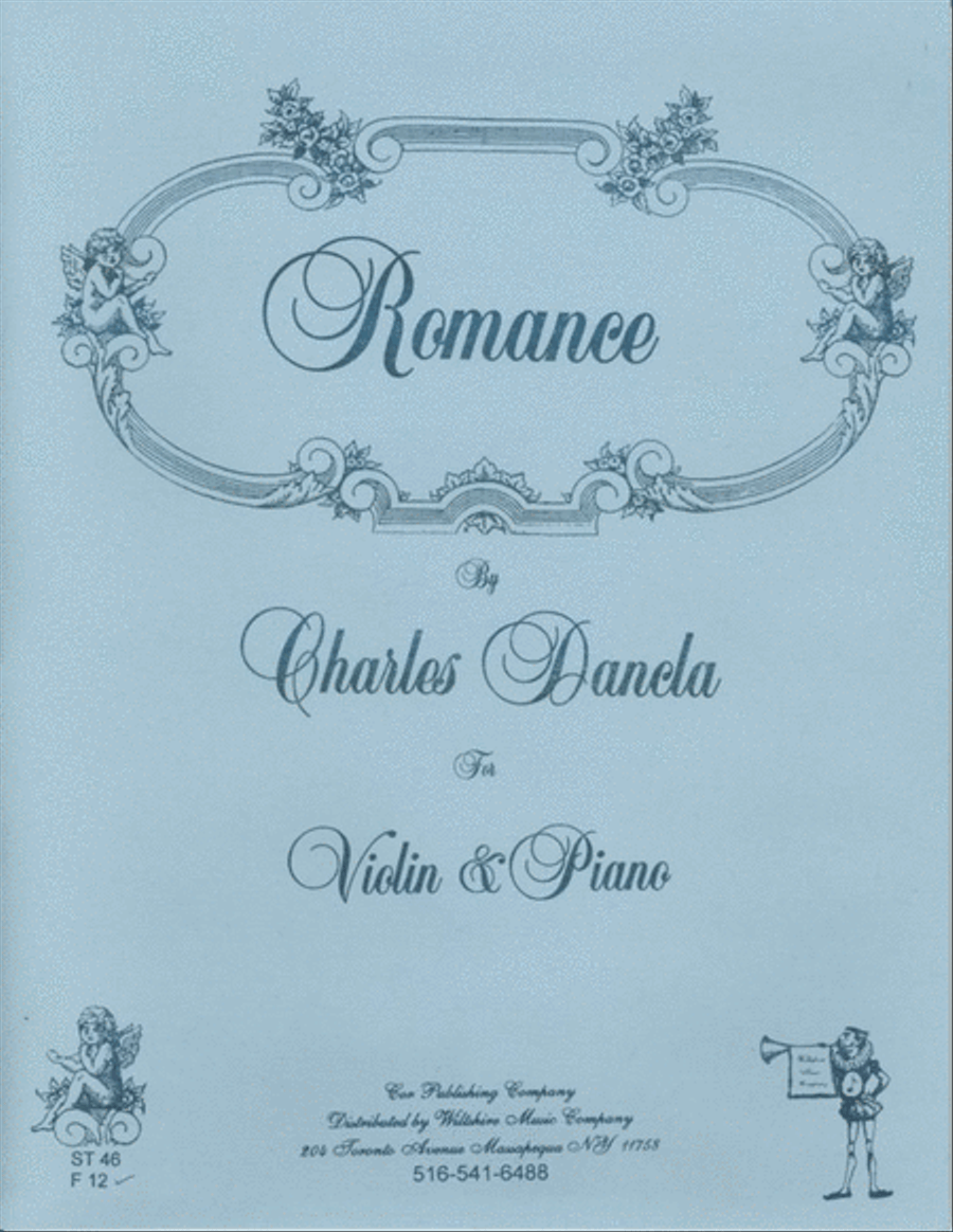 Romance Romance Violin Solo scores gallery preview page 1