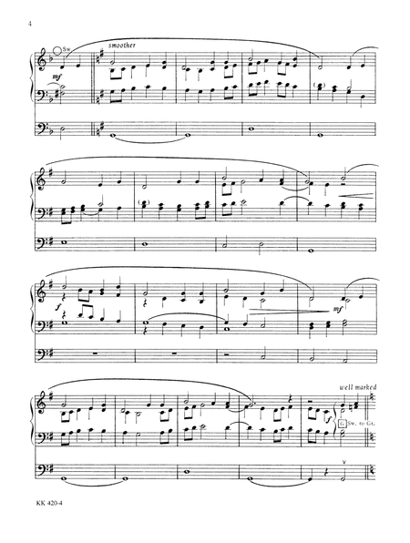 Organ Hymn Arrangements by Gilbert M. Martin