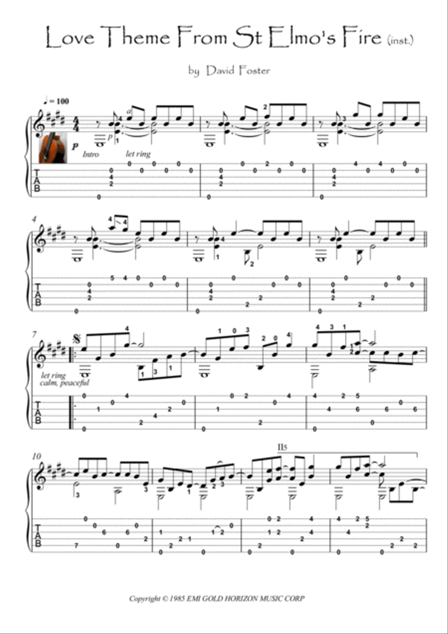 Love Theme From 