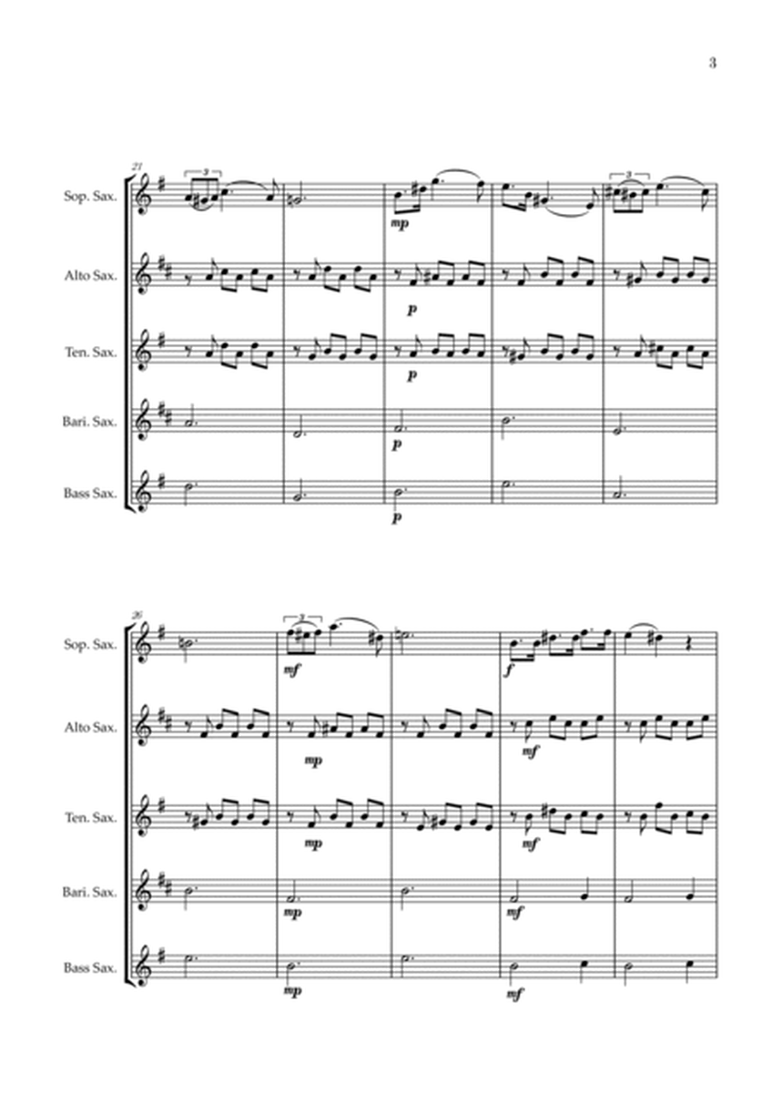Serenade | Schubert | Saxophone Quintet image number null