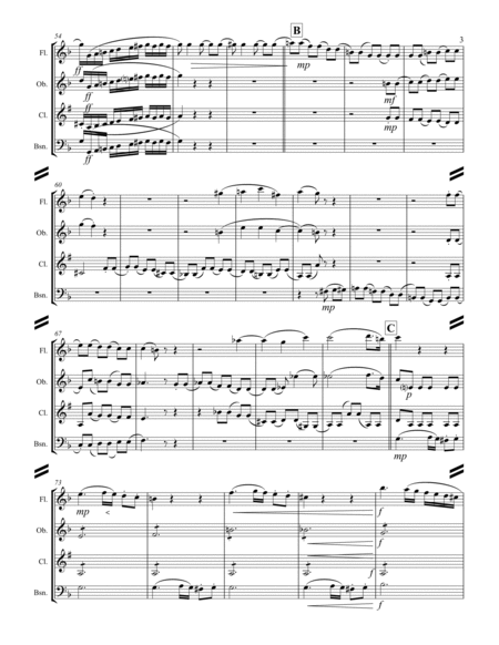 Beethoven – String Quartet No.1 in F Major, I. Allegro (for Woodwind Quartet) image number null