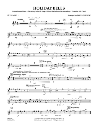 Holiday Bells - Bb Trumpet 1