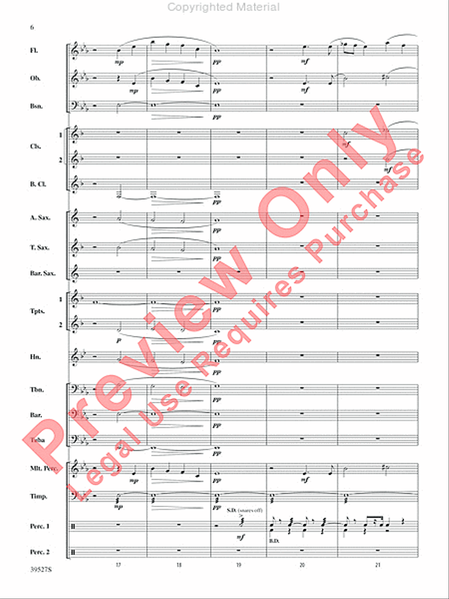 A Celebration of Taps A Celebration of Taps Concert Band scores gallery preview page 6