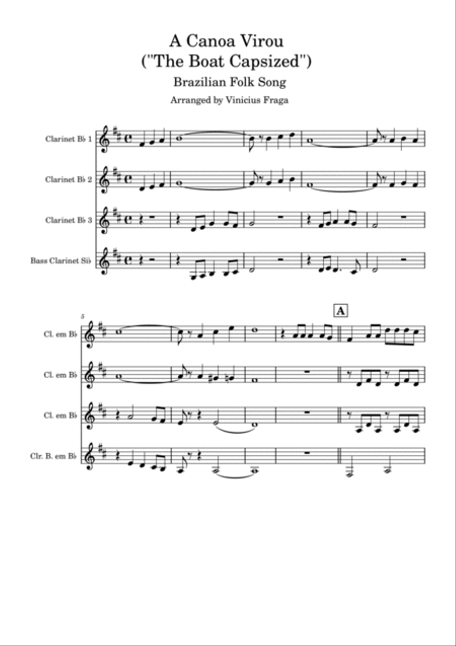 The Boat Capsized The Boat Capsized Woodwind Ensemble scores gallery preview page 2