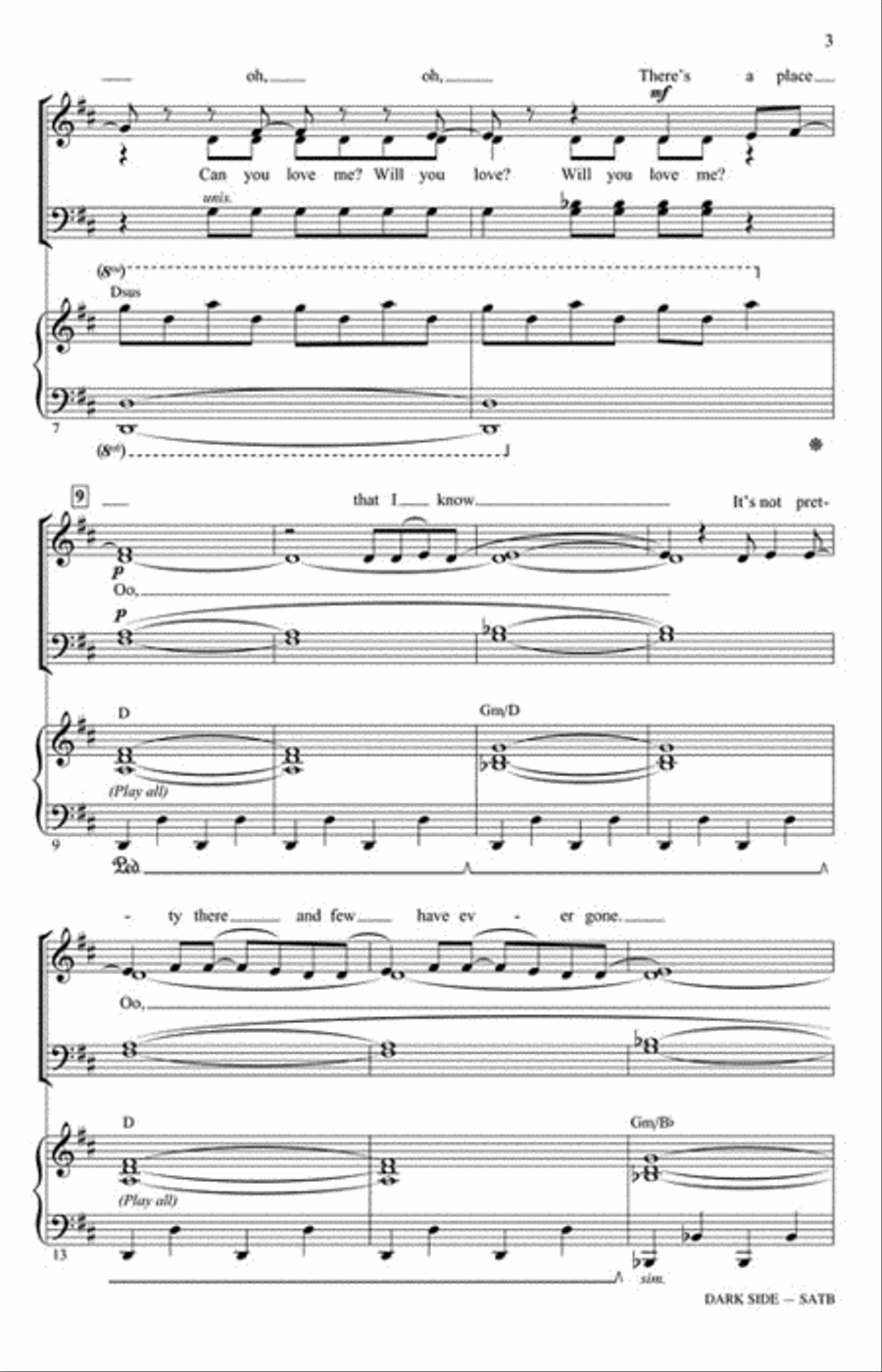 Dark Side 4-Part scores gallery preview page 3