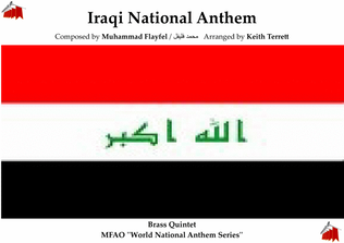 Iraqi National Anthem ("Mawtini" - "My Homeland") for Brass Quintet