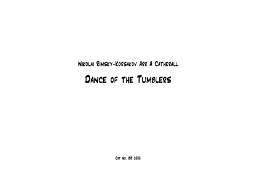 Dance of the Tumblers Brass Ensemble scores gallery preview page 2
