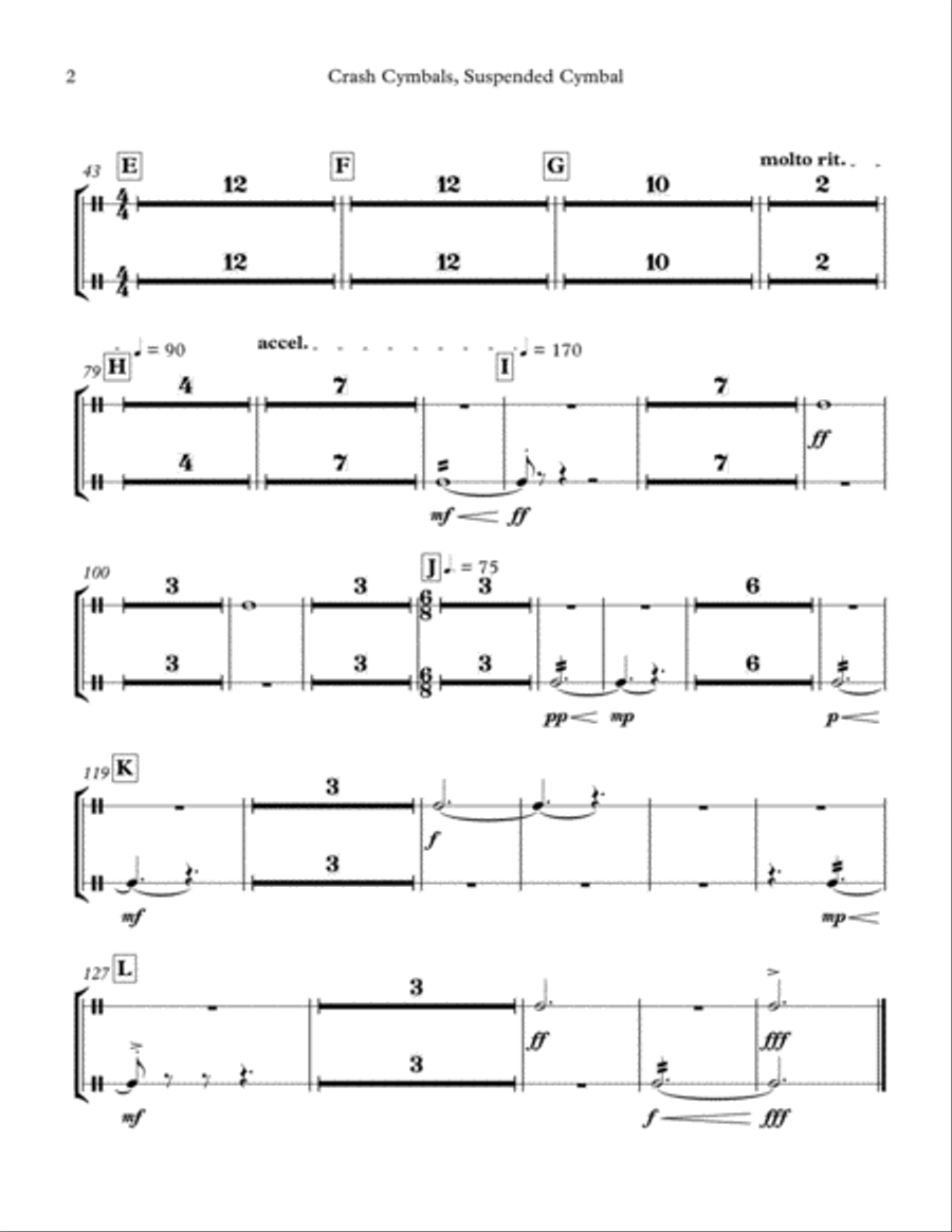 Umbra Ferias Percussion Ensemble scores gallery preview page 2