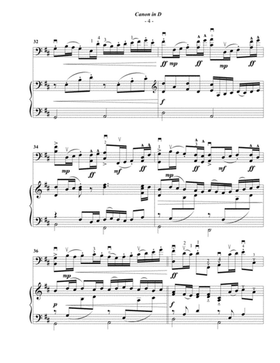 Pachelbel: Canon for Cello & Piano Advanced Version image number null
