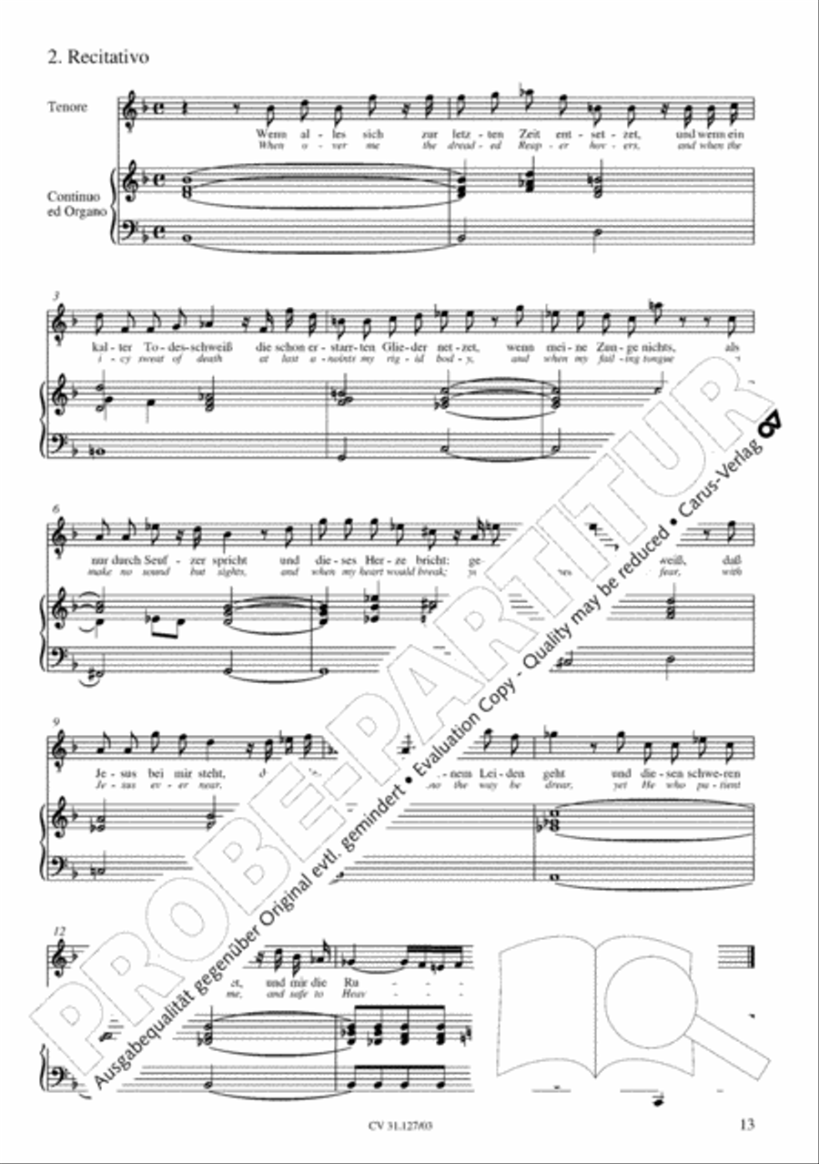 Thou who, a God, as man yet came (Herr Jesu Christ, wahr' Mensch und Gott) STB scores gallery preview page 18