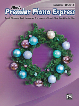 Book cover for Premier Piano Express -- Christmas, Book 3