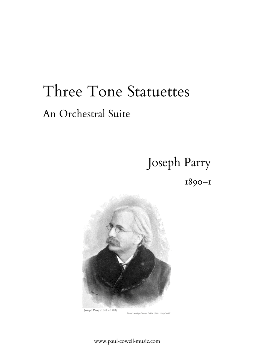 Three Tone Statuettes for Orchestra by Joseph Parry image number null