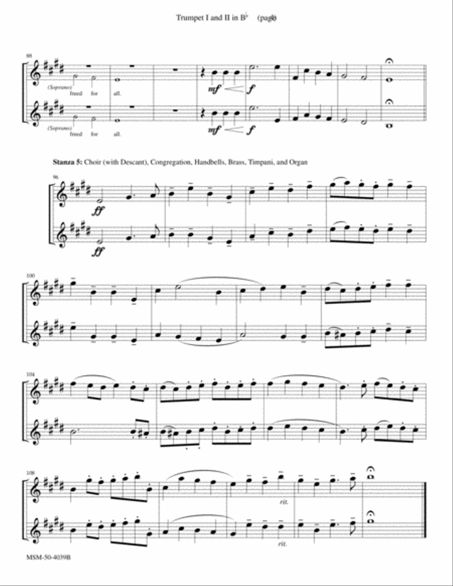 Christ Is Alive! Choir scores gallery preview page 6
