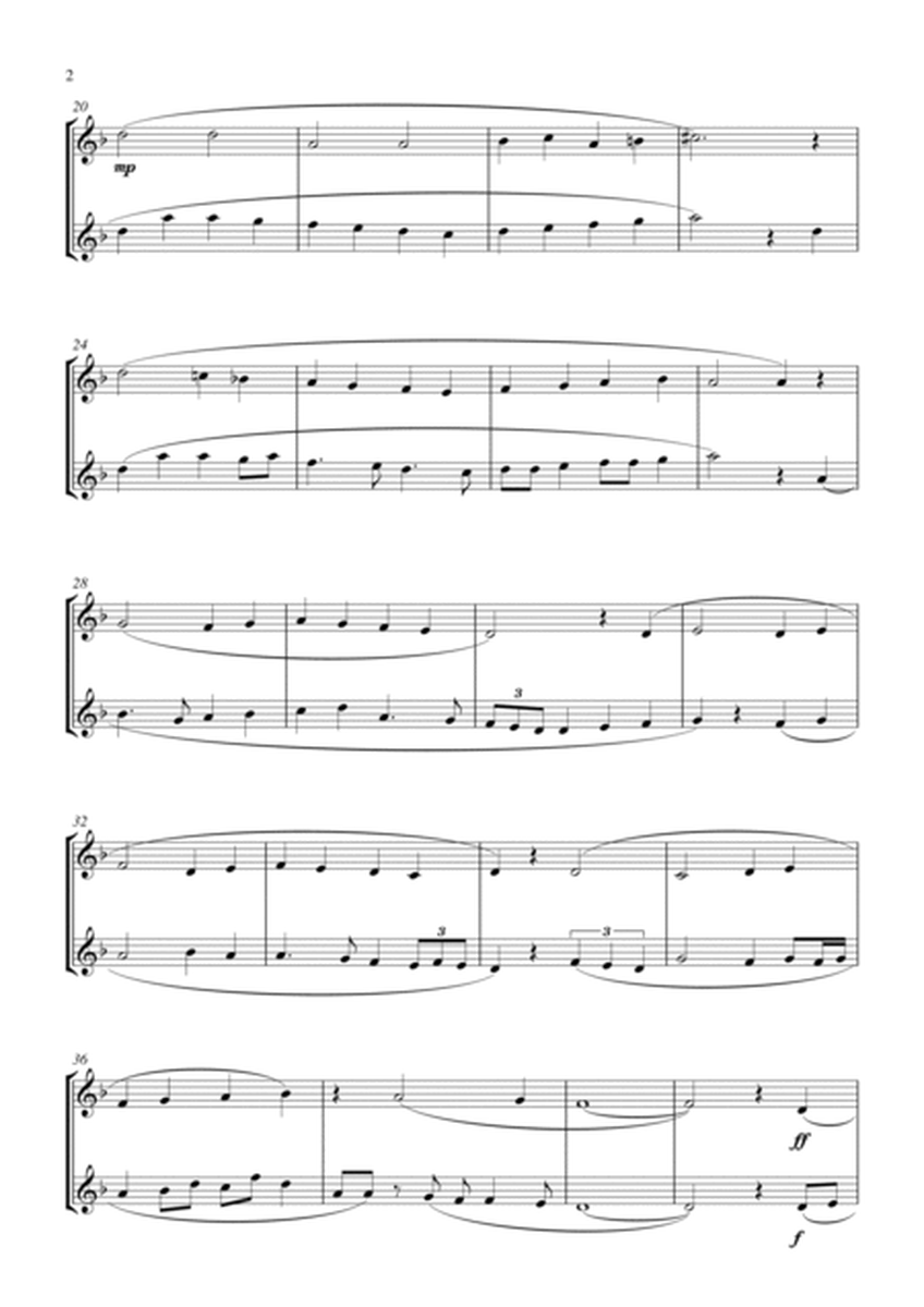 God Rest You Merry, Gentlemen (for trombone duet (treble clef), suitable for grades 1-5) image number null
