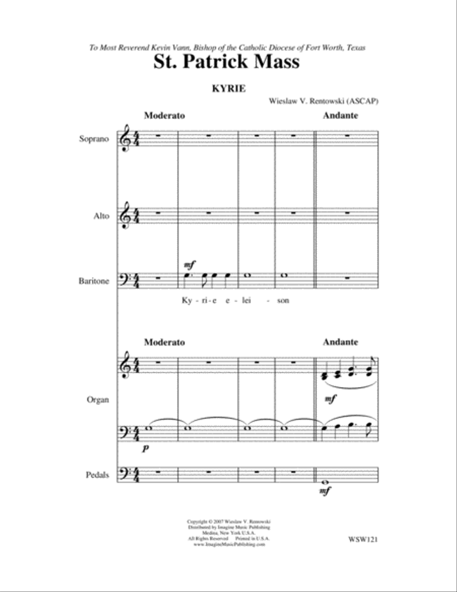 St. Patrick Mass SAB scores gallery preview page 3