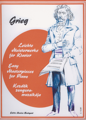 Book cover for Leichte Meisterwerke für Klavier Grieg