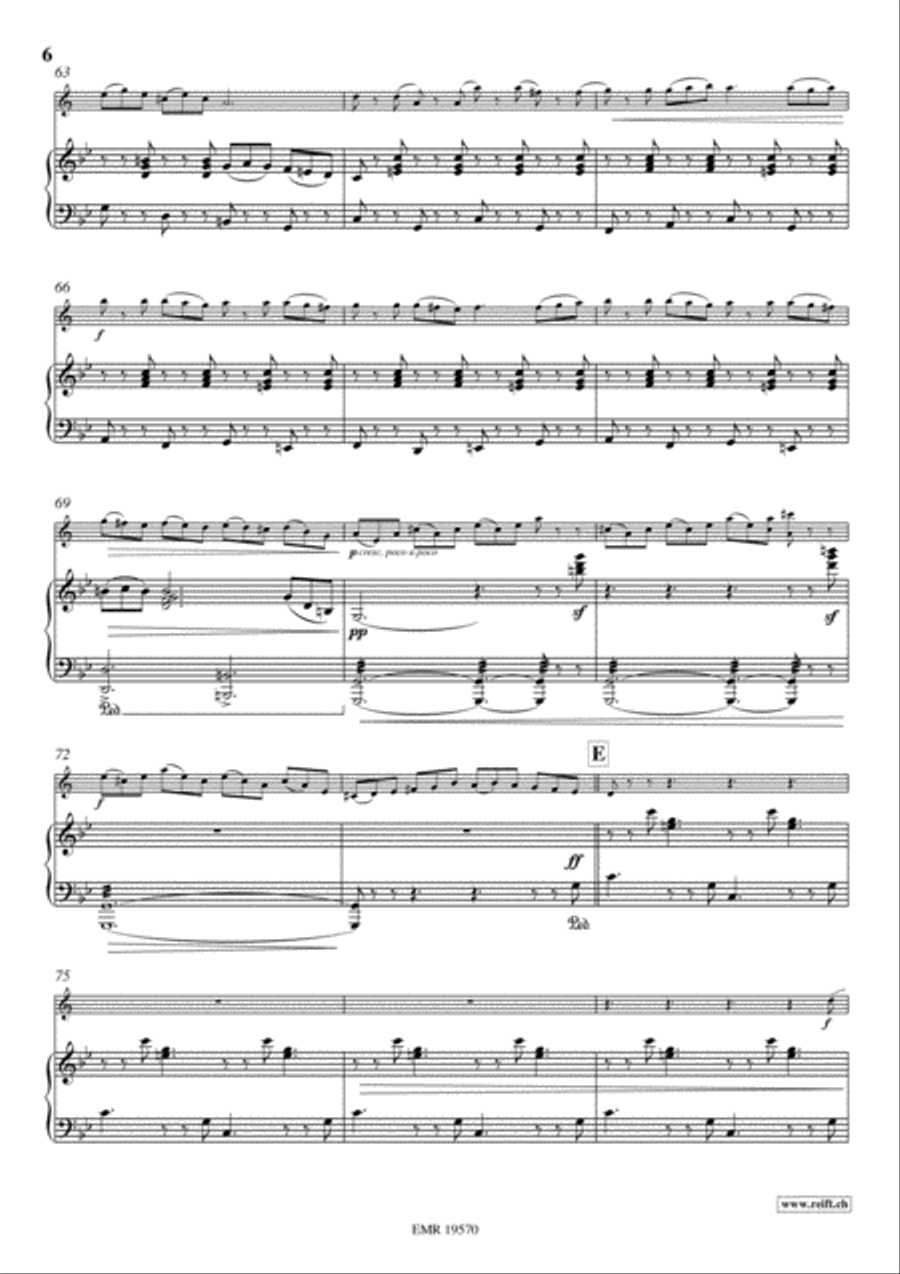 Prelude & Dances Clarinet Solo scores gallery preview page 6