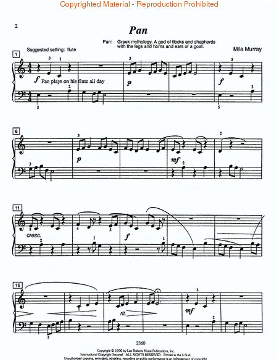 Magical Music Book Magical Music Book Electronic Keyboard scores gallery preview page 2