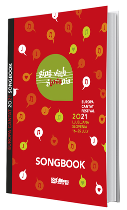 Book cover for Europa Cantat XXI - Ljubljana 2021 - Songbook