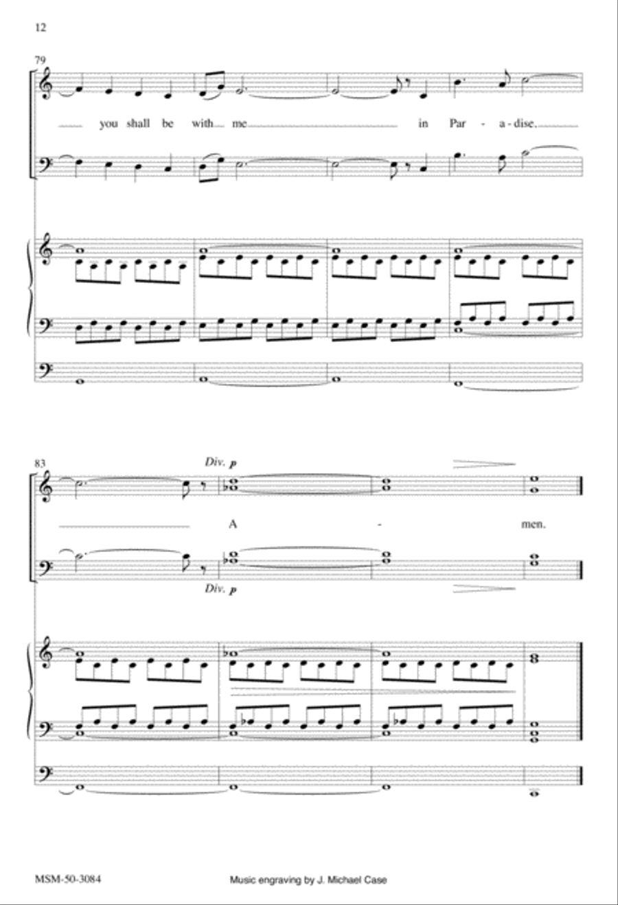 Soul of Christ, Sanctify Me (Anima Christi) 4-Part scores gallery preview page 12