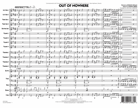 Out of Nowhere - Full Score