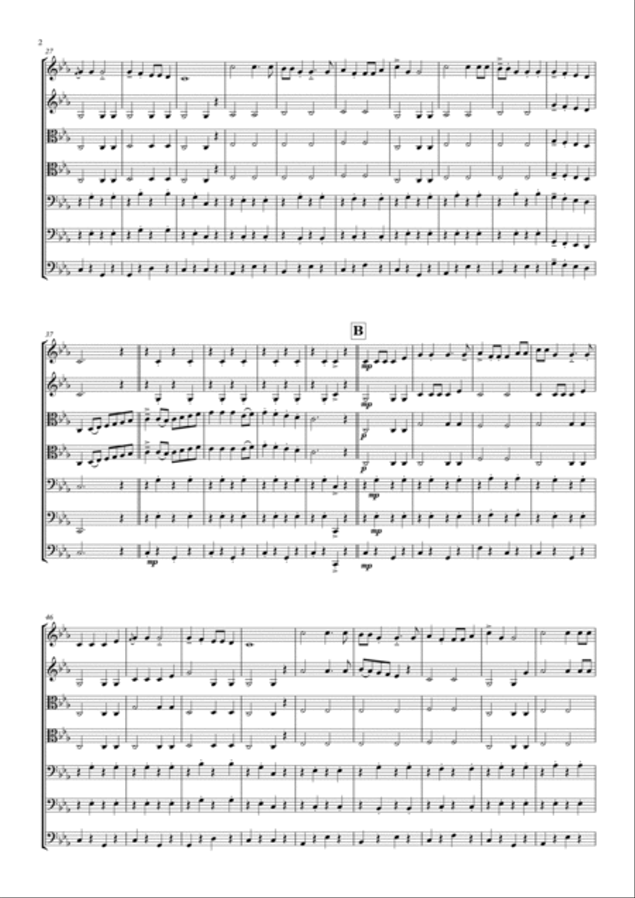 Wellerman Small Ensemble scores gallery preview page 2