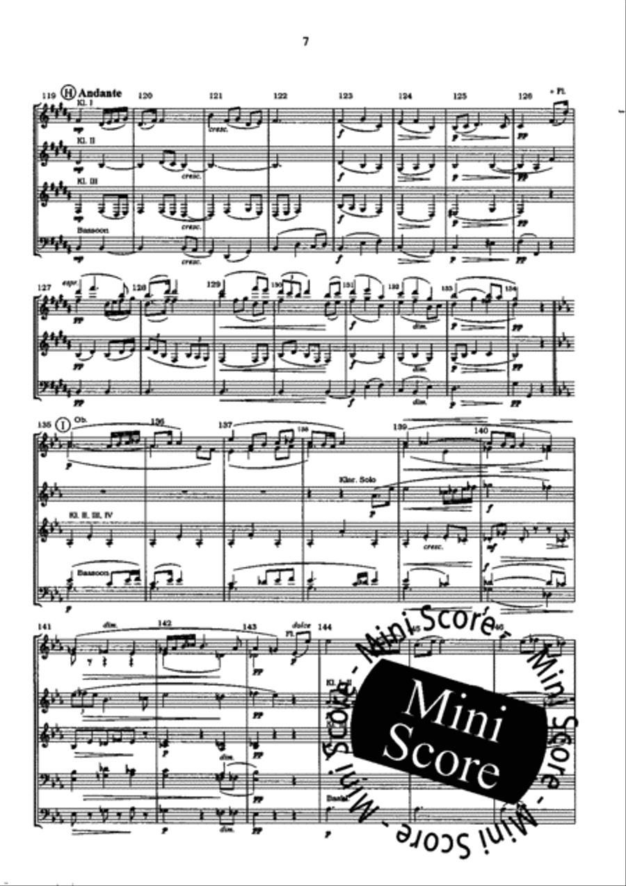 Rusalka Concert Band scores gallery preview page 51