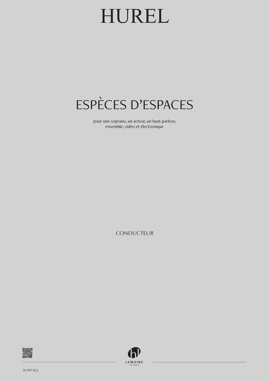 Espèces d'espaces