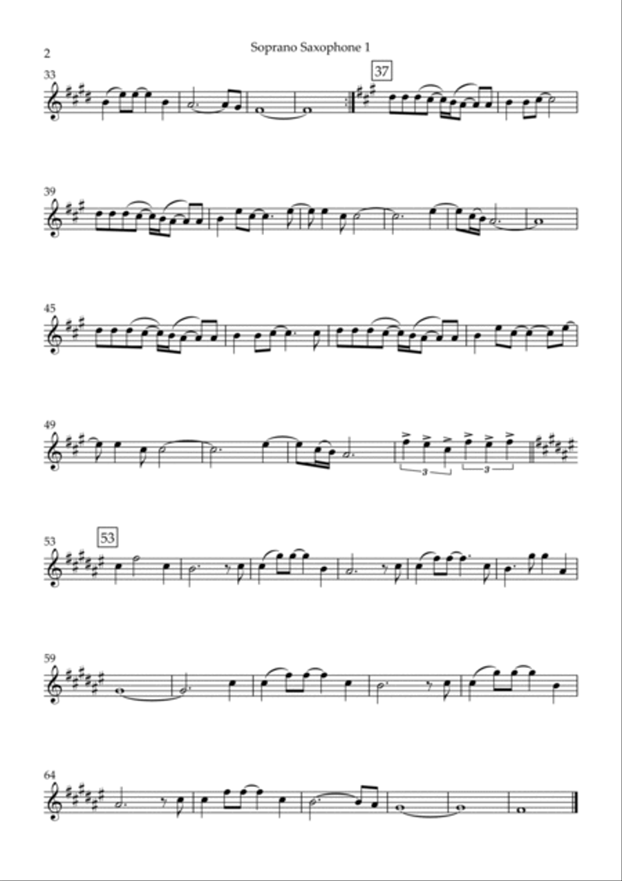 You'll Be In My Heart Woodwind Trio scores gallery preview page 5
