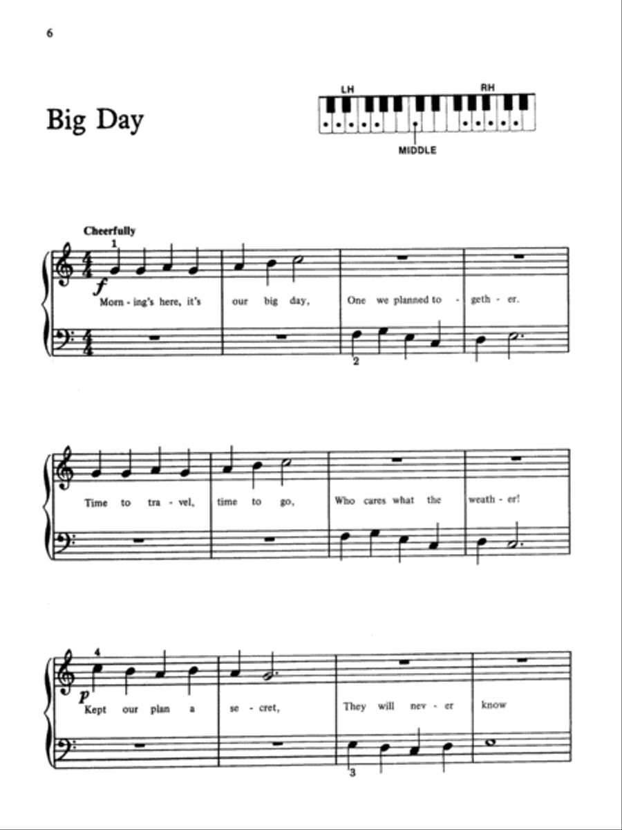 My First Keyboard Solos Easy Piano scores gallery preview page 4