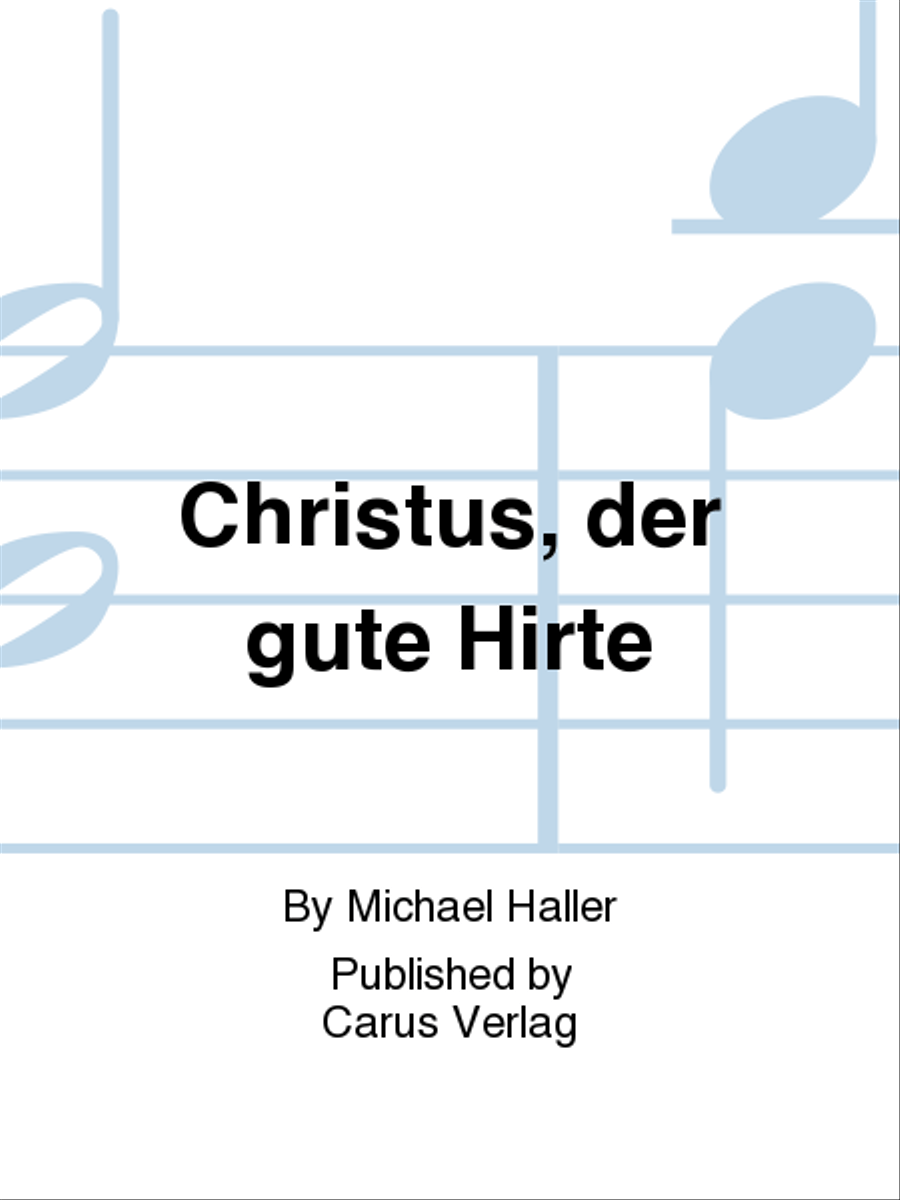 Christus, der gute Hirte