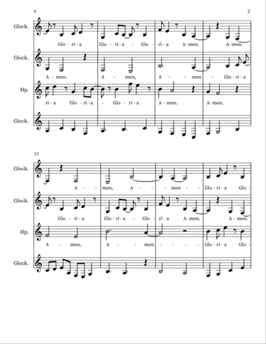 Confection 111 Percussion scores gallery preview page 2