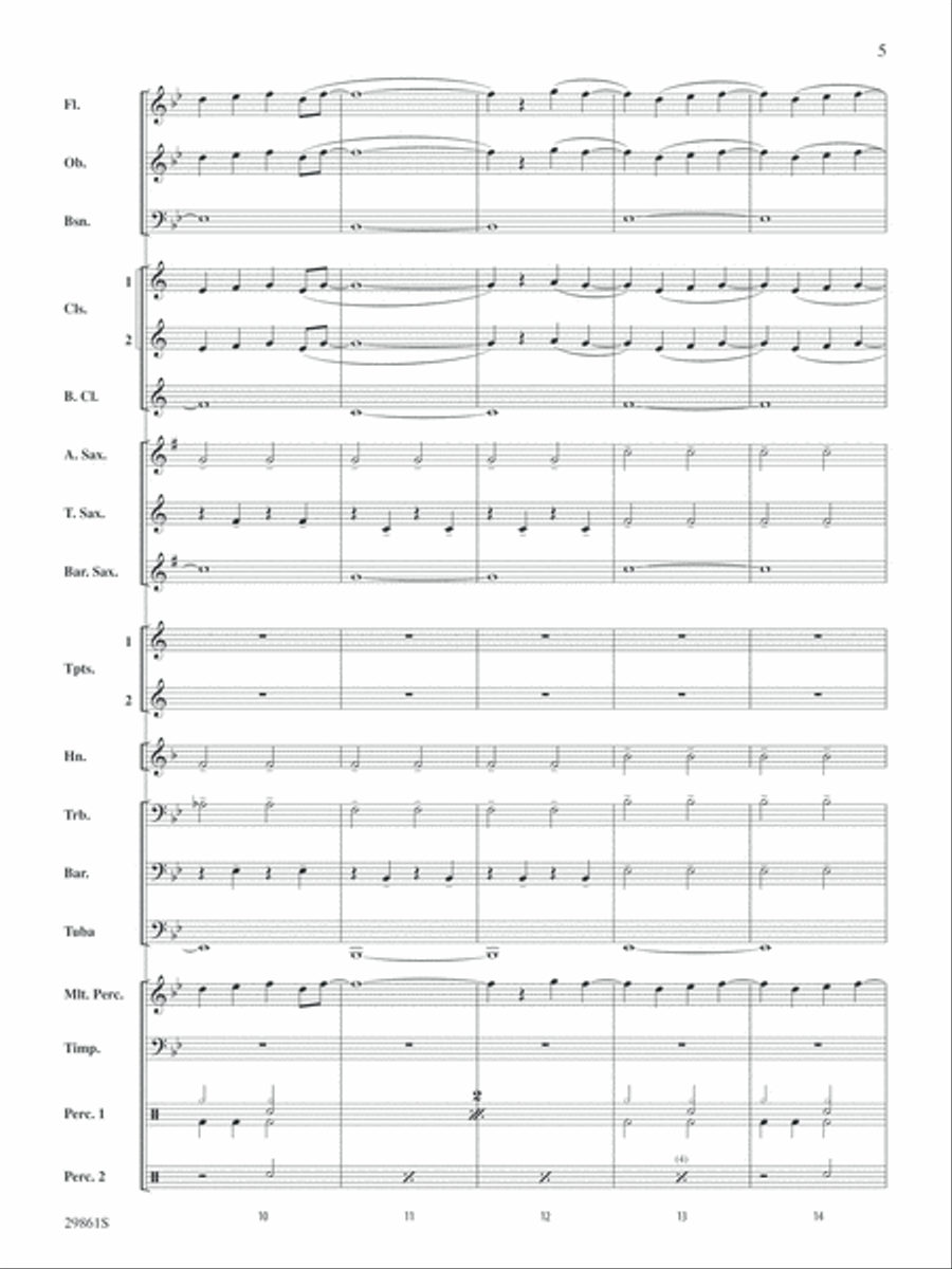 Sorry: Score Concert Band scores gallery preview page 5