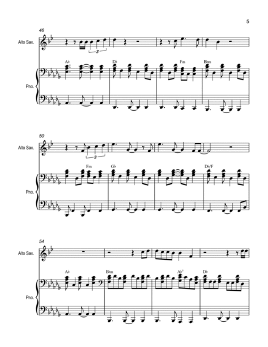 What Goodbye Means Piano scores gallery preview page 5