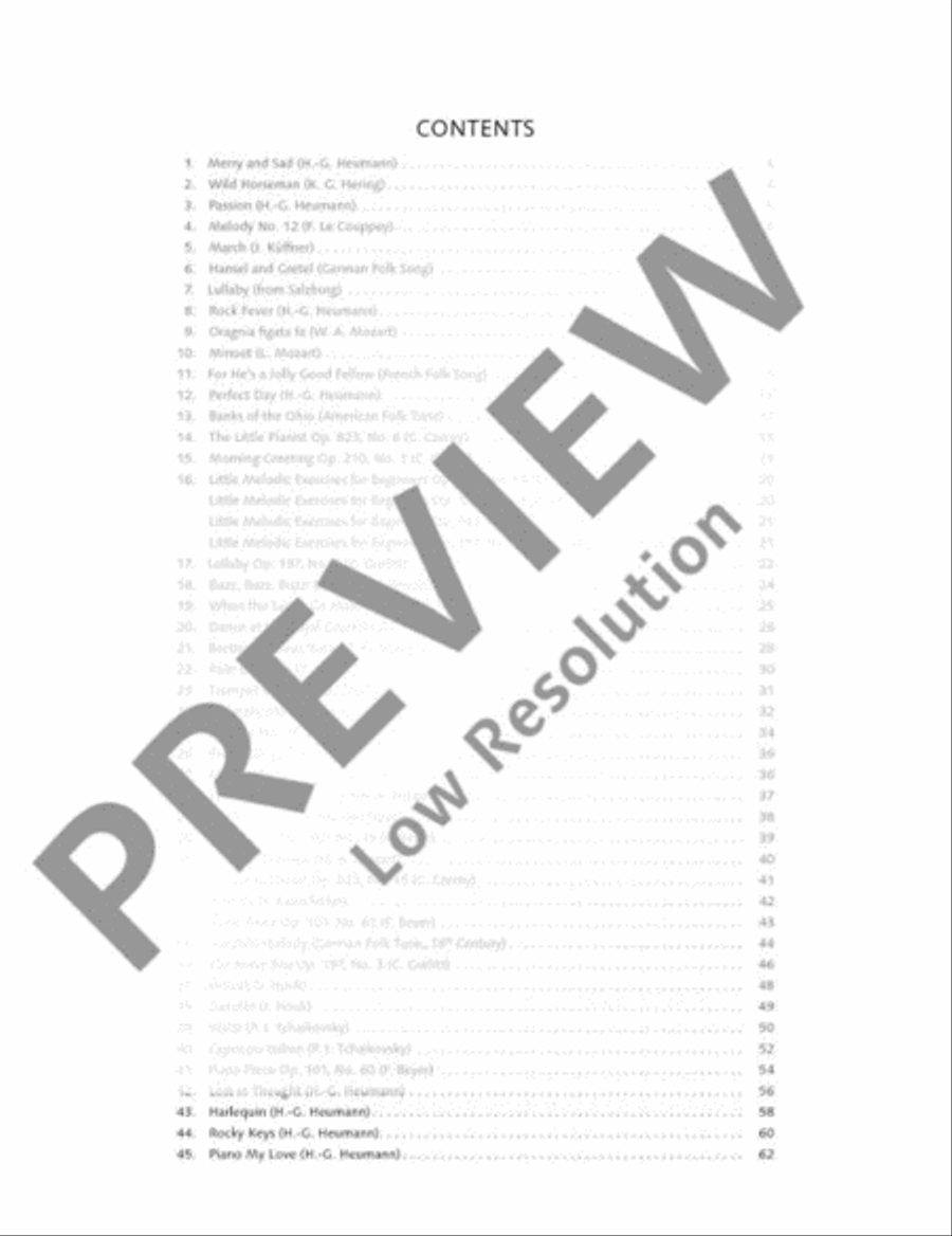 The Classical Piano Method Piano Method scores gallery preview page 4
