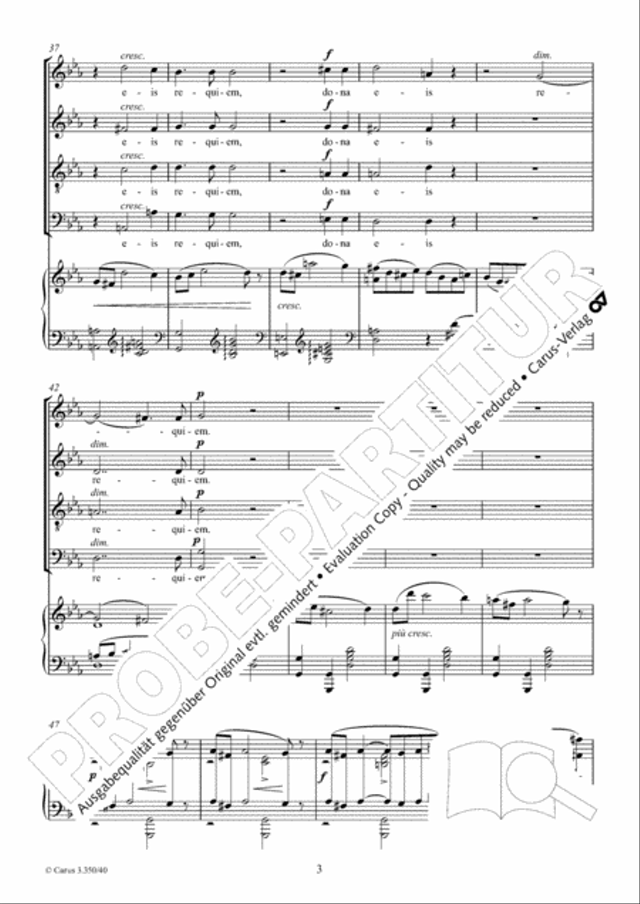 Agnus Dei 4-Part scores gallery preview page 4