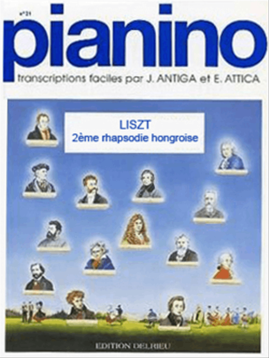 Rhapsodie hongroise No. 2 - Pianino 63 Piano Solo scores gallery preview page 1