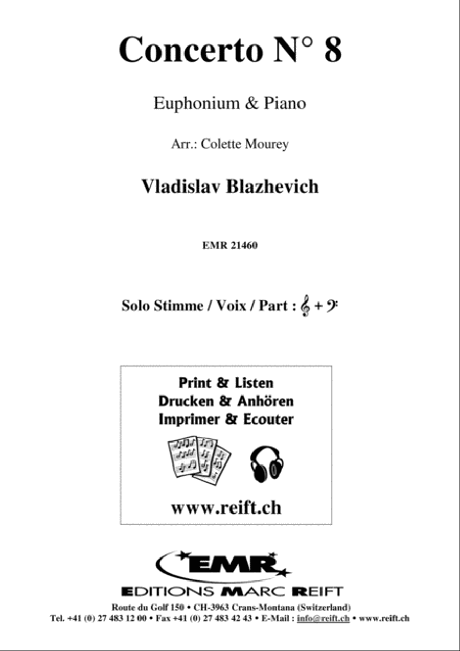 Concerto No. 8 Concerto No. 8 Euphonium scores gallery preview page 2