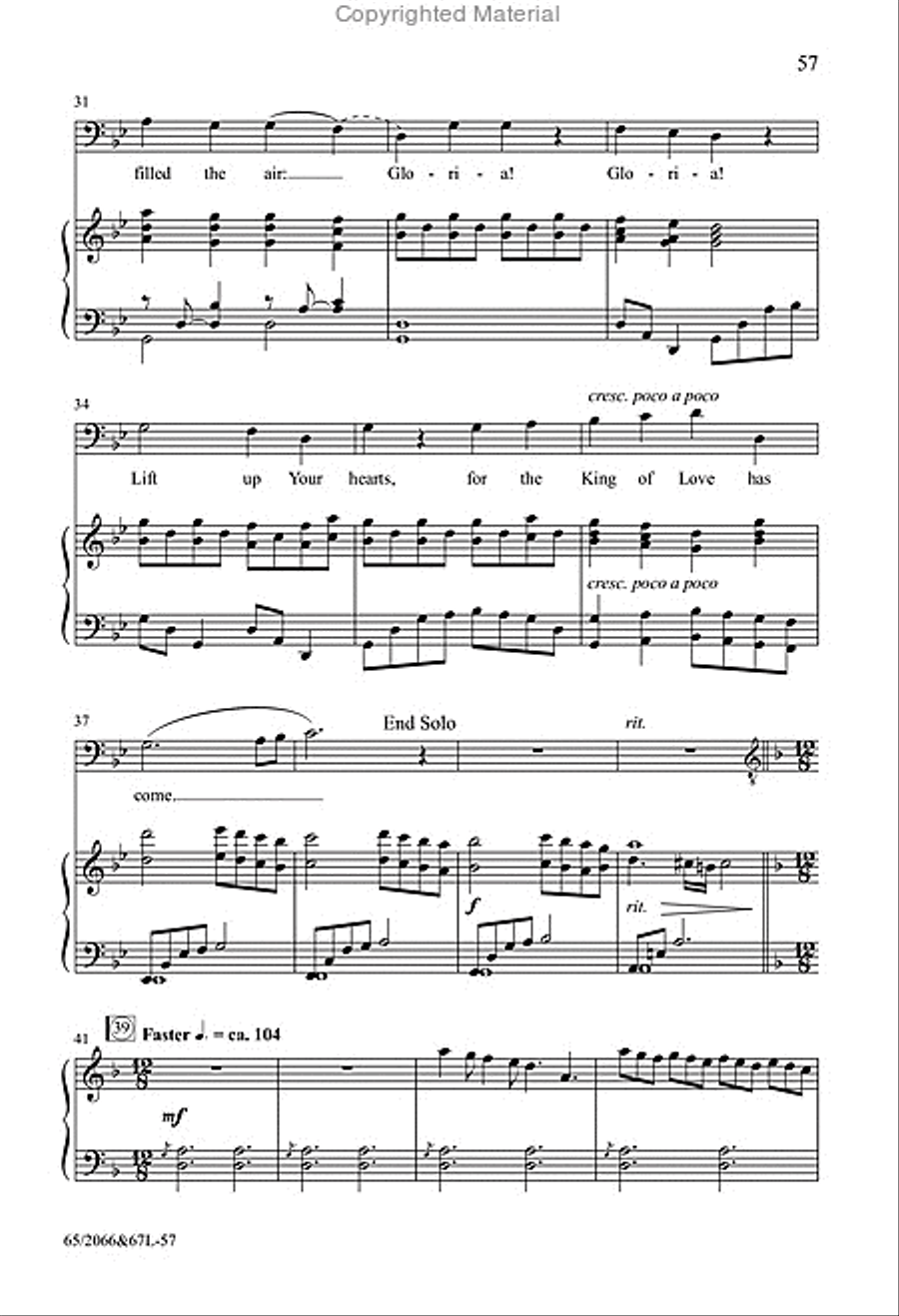 Stars of Glory - SATB with Performance CD 4-Part scores gallery preview page 19