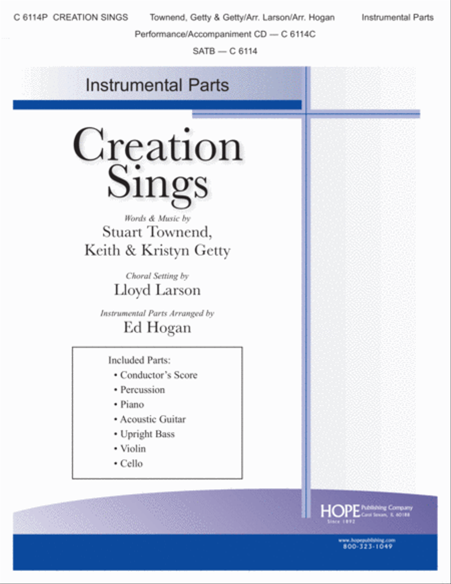 Creation Sings Creation Sings Oboe scores gallery preview page 1