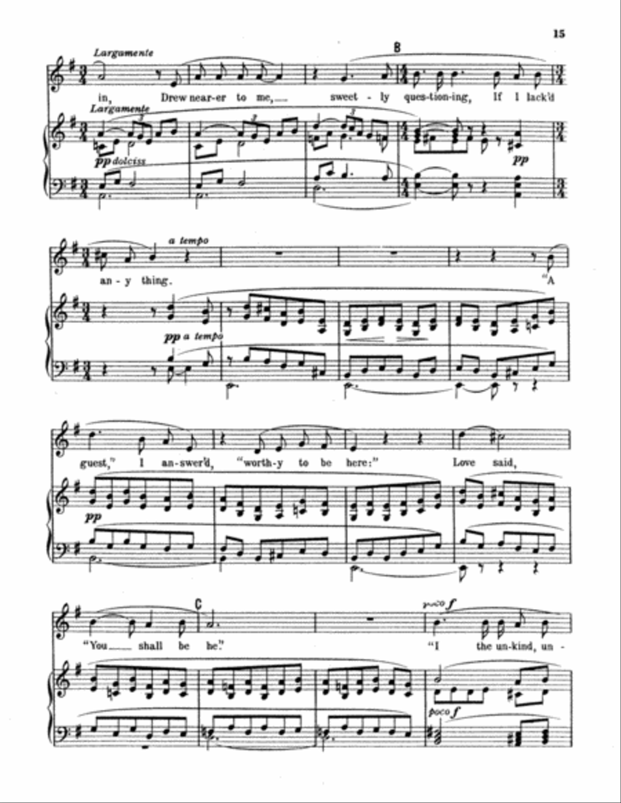 Five Mystical Songs Five Mystical Songs Choir scores gallery preview page 20