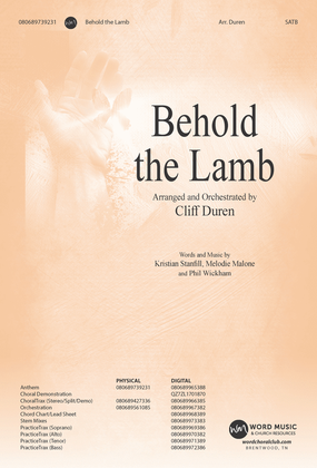 Book cover for Behold the Lamb - Anthem